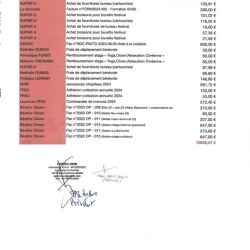 Bilan financier