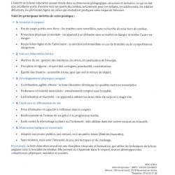 Boxe éducative assaut